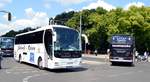 MAN Lion's Coach von Edelweiß Reisen Blumentritt GmbH aus München, Bayern, in Berlin bei der Bus Demo am 17.06.2020.