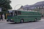 MAN Gefangenen Transport Bus hier am 9.6.1988   im Stadtgebiet Hamburg.