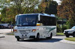 mercedes-benz-destino/573134/midi-bus-mercedes-o-818-von Midi Bus Mercedes O 818 von Buchinger Reisen aus sterreich in Krems gesehen.