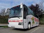 mercedes-o-404/436232/mercedes-benz-o-404-von-hoellmueller Mercedes Benz O 404 von Hllmller Reisen aus Krems am 15.10.2014 in Krems.
