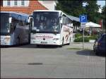 Mercedes Tourismo von Kretzschmar-Reisen aus deutschland im Stadthafen Sassnitz.