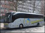 Mercedes Tourismo von Tajhman Tours aus Slowenien in Berlin.