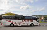 Mercedes-Benz Tourismo/343106/mercedes-benz-tourismo-von-laister-busreisen MERCEDES BENZ TOURISMO von LAISTER Busreisen aus sterreich im September 2013 in Krems gesehen.