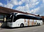 Mercedes Benz Tourismo am 3.Juli 2014 in Mautern/Krems gesehen.