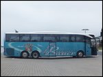Mercedes Tourismo von Bauer aus Deutschland im Stadthafen Sassnitz.