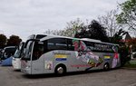 Mercedes Tourismo  von Lanzinger Busreisen aus sterreich in Krems gesehen.
