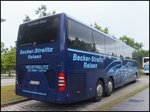 Mercedes Tourismo von Becker-Strelitz-Reisen aus Deutschland in Rostock.