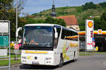 Mercedes Tourismo von Humpelstetter Reisen aus Niedersterreich in Krems gesehen.