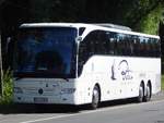 Mercedes Tourismo von Buteo Busservice Behrendt aus Deutschland in Stralsund.