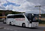Mercedes Tourismo von Wengler Reisen aus der BRD 2017 in Krems.