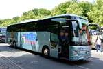 Mercedes-Benz Tourismo von Vetter GmbH Omnibus- und Mietwagenbetrieb Kennzeichen ABI-VT 182 aus Zörbig Sachsen-Anhalt bei der Bus Demo in Berlin am 17.06.2020.