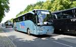 Mercedes-Benz Tourismo von Vetter GmbH Omnibus- und Mietwagenbetrieb Kennzeichen ABI-VT 173 aus Zörbig Sachsen-Anhalt bei der Bus Demo in Berlin am 17.06.2020.