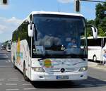 Mercedes-Benz Tourismo von Wagenhuser Erlebnisreisen GmbH & Co KG aus Hofheim, Bayern bei der Bus Demo in Berlin am 17.06.2020.