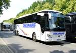 Mercedes-Benz Tourismo von Gustav Zacharias TransportunternehmenOmnibusbetrieb e.K. aus Meschede, NRW bei der Bus Demo in Berlin am 17.06.2020.