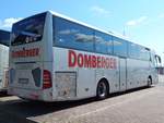 Mercedes Tourismo von Domberger aus Deutschland im Stadthafen Sassnitz.