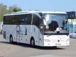 Mercedes Tourismo von Buteo Busservice Behrendt aus Deutschland in Rostock.