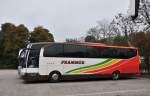Mercedes Benz Travego von Prammer Busreisen aus sterreich am 11.10.2014 in Krems.