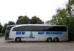 Mercedes Travego von BKW Reisen aus der BRD am 15.5.2015 in Krems.