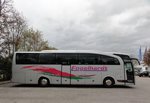 Mercedes Travego von Engelhardt Reisen aus der BRD in Krems.