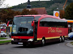 Mercedes Travego vom Verkehrsbetrieb Pletter aus N.. in Krems gesehen.