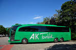 Mercedes Travego von AK Touristik aus der BRD in Krems gesehen.