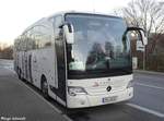 Eichberger Reisen aus Thyrnau ~ PA-YU 11 ~ Mercedes Benz Travego II RHD-M ~ 06.12.2015 in Stuttgart