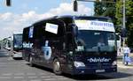 Mercedes-Benz Travego von Binder Reisen Gmbh aus Stuttgart bei der Bus Demo in Berlin am 17.06.2020.