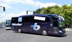 Mercedes-Benz Travego von Binder Reisen Gmbh aus Stuttgart bei der Bus Demo in Berlin am 17.06.2020.