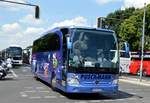 Mercedes-Benz Travego von Bus- Taxi und Mietwagen Ingo Puschmann aus Annaberg, Sachsen bei der Bus Demo in Berlin am 17.06.2020.