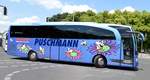 Mercedes-Benz Travego von Bus- Taxi und Mietwagen Ingo Puschmann aus Annaberg, Sachsen bei der Bus Demo in Berlin am 17.06.2020.