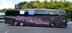 Mercedes-Benz Travego von Omnibusbetrieb Dittmar aus Floh-Seligenthal aus Thüringen bei der Bus Demo in Berlin am 17.06.2020.