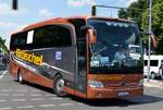 Mercedes-Benz Travego vom Omnibusbetrieb Heinz Gröschel e.K. aus Zella-Mehlis, Thüringen bei der Bus Demo in Berlin am 17.06.2020.