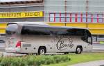 Neoplan Cityliner von Burle aus Italien am 7.Mai 2014 in Krems gesehen.