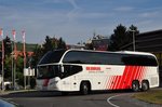 Neoplan Cityliner von Global Travel Hungary in Krems unterwegs.