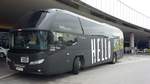Neoplan Cityliner,Ex BB  Hell  Fernlinienbus,mittlerweile verkauft an Flixbus,hier am Airport Vienna gesehen.