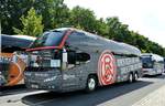 Neoplan Cityliner von Bröskamp International aus Harsewinkel, NRW bei der Bus Demo in Berlin am 17.06.2020.