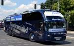 Neoplan Cityliner von R. Wichler Frankenland Reisen e.K. aus Burgreppach, Bayern bei der Bus Demo in Berlin am 17.06.2020.