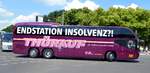 Neoplan Cityliner von Thürauf GmbH aus Bad Windsheim, Bayern bei der Bus Demo in Berlin am 17.06.2020.