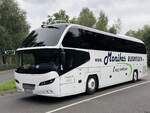 Neoplan Cityliner von Monikas Busreisen aus Deutschland in Plau am See.