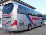 Neoplan Cityliner von Benninghoff aus Deutschland im Gewerbegebiet Sassnitz. 