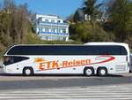 Neoplan Cityliner von ETK-Reisen aus Deutschland im Stadthafen Sassnitz.