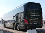 Neoplan Cityliner von Tholen aus Deutschland im Stadthafen Sassnitz.
