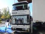 Neoplan Jumbocruiser von Bushandel Röttgen aus Deutschland in Hannover auf der IAA.