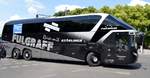 Neoplan Starliner von Fulgraff aus Insul, Rheinland-Pfalz bei der Bus Demo in Berlin am 17.06.2020.