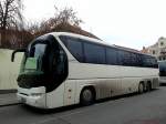Neoplan Tourliner aus Griechenland im Dez.2013 in Krems gesehen.