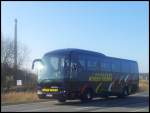 Neoplan Tourliner von Rügen Reisen aus Deutschland in Mukran.
