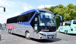 Neoplan Tourliner von Reimann Reisen aus Hagen Nordrhein-Westfalen bei der Bus Demo in Berlin am 17.06.2020.