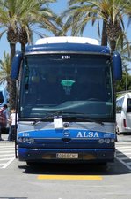 noge-touring/500079/mb-des-busunternehmens-alsa-steht-am MB des Busunternehmens 'ALSA' steht am Airport Palma /Mallorca im Juni 2016