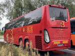 Scania Higer Touring von Autobus H�dl aus Deutschland in Plau am See.