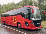 Scania Higer Touring von Autobus H�dl aus Deutschland in Plau am See.